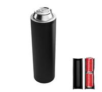 Double Tactical Reload Can Holder - Ultra Chill System, Insulated Dual Cooler for 12oz Cans, Easy to Hold, Ideal for Beer & Soft Drinks,Black