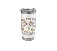 Double The Goose Double The Trouble Easter Stainless Steel Insulated Tumbler
