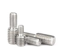 double threaded bolt, 5pcs M3M4M5M6M8M10M12M14M16 M20 304 Stainless Steel Camera Adapter Conversion Double End Thread Rod Transfer Reducing Screw Bolt(M3x8 - M5x8 (5pcs))