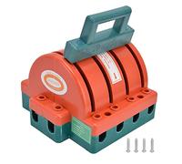 Double Throw Knife Switch - Heavy Duty Disconnect Switch with Copper Contacts Flame Retardant Base for Industrial Power and Home Appliance Circuit Control
