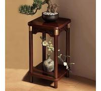 Double-Tier Indoor Plant Stand, Vertical Shelving Unit, Flower Pot Rack, Floor-Standing for Greenery Display