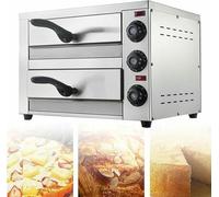 Double Tier Pizza Oven,Multipurpose Indoor Stainless Steel Pizza Oven for Restaurant Home Hotel Baked use