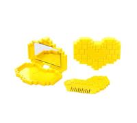 Double Tip Tip Cutter | Fringe Cutter Comb with Mirror, Heart-Shaped Cutter for Dry Tips - for Daily Personal Care Quick Maintenance at Home and on the Go