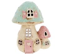 (Double Toadstool) Village Pottery House Tea Light Holder