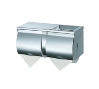 Polished Stainless Steel Single & Twin Roll Holder | Wall Mounted Chrome