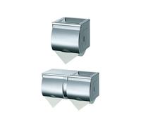 Polished Stainless Steel Single & Twin Roll Holder | Wall Mounted Chrome