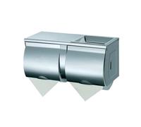 Polished Stainless Steel Single & Twin Roll Holder | Wall Mounted Chrome