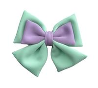 Double Tone Car Back Seat Decorative Bows Stickers for Family Cars and Romantic Occasion Back Seat Decoration for Road Trips