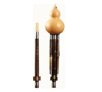 Double Tone Hulusi B-b+c G Key+f Key Cucurbit Flute Two Tunes Of Cucurbit Silk Flute Instrument Beginners Gourd Musical