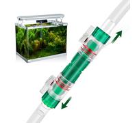 Double Touch Connector for Aquarium | Fish Water Control Connector Valve | Quick Return to Fish Water Day Water Flow Valve Control for Fresh and Salt Water