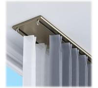 Double Track Aluminum CeilingMounted Curtain Rail System - 1.4m Integrated Design for Bedrooms & Hotels Perfect for Window Drapes and SpaceSaving Solutions
