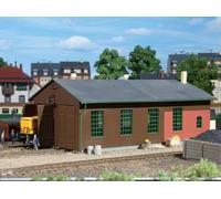 Double track locomotive shed HO/OO Gauge Auhagen 11332