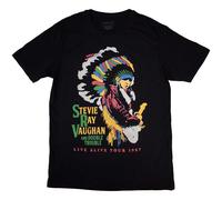 Double Trouble T-Shirt Stevie Ray Vaughan Black S
