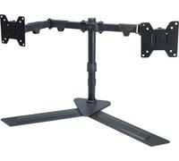 Dual Desktop Monitor Mount 14-30" Twin Tilt Swivel Rotate Screen TV VESA 100x100