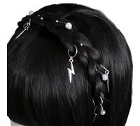 Double Twist Braid Headband Features Alloy Star Pendant Eye Catching Hair Accessory Suitable For Different Ages Everyday Wear Hair Accessories