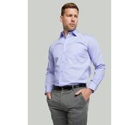Double TWO Men's Fresh Blue Long Sleeve Non-Iron Shirt | Size: 16.5 in Double Two Blue 16.5 in