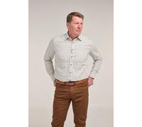 Double TWO Men's Hunter Green Tattersall Check Warm Handle Shirt in Dark Green | Size: 16 inches Double Two Dark Green 16 inches
