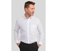 Double TWO Men's White Tall Fit Long Sleeved Shirt | Size: 20 inches Double Two White 20 inches