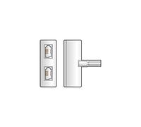 Double UK BT431A Telephone Socket Splitter