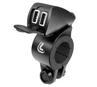 Double Usb Charger Fix Trek Handlebar Mount Motorcycle Navigator Waterproof