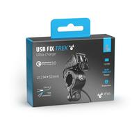 Double USB Connection Kit For Motorcycle/Scooter Waterproof 5400 mA - 12/24V