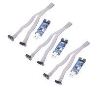 Double Voltages AVR USB Programmer for Microcontroller Firmware Updates Supports 3.3 V and 5V Power Supply AVR USB Programmer Downloader