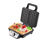 XXL Waffle Maker Electric Double Compact Non Stick Crispy Snack Kitchen 1600W