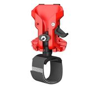 Double Waist Buckle Holder for Electric Tool Features Automatic Locking and Easy Installation ABS Materials Highly Double-Lock Belt Clip for Power Tools