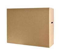 Double Wall Cardboard TV box for Moving House, Packing, Storing, Shipping (24" up to 50")