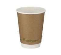 Edenware Compostable Double Wall Coffee Cup 12oz - 1x500