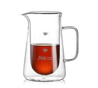 Double Wall Glass Coffee Carafe - Coffee Decanter Coffee Server for Pour Over, Coffee Pot, Borosilicate Glass For Coffee, Tea, Whiskey, Cocktails & All Beverages