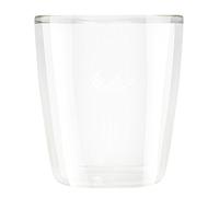 Paxanpax 6761116 Melitta Double Wall Glass Espresso (Pack of 2, 80ml), Borosilicate, White