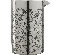 Double Walled Tattoo Mixing Tin for Wine, 70 ishwasher Safe, 18/8 Steel, Fine Pour Spout, Gift BoxBy Winebuyers