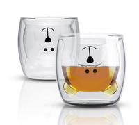 Double Walled Thermos Glass 230ml Borosilicate Glass Tea Glass Coffee Glass