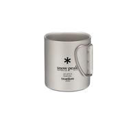 Double-Walled Titanium Mug Snow Peak 220 Argenté 220 ml
