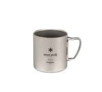 Snow Peak - Ti-Double 450 Mug - Cup size 450 ml, grey