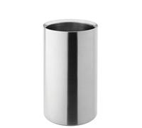 Double Walled Wine Cooler 11.5x20cm Insulated Barware Chiller Steel Pack of 6
