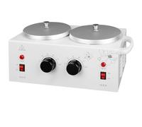Double Wax Warmer for Hair Removal, Dual Pot Professional Wax Heater with Adjustable Temperature for Beauty Salon & Home Use - Suitable for Women & Men