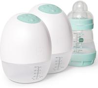Double Wearable Breast Pump Hands Free Electric Mam Move Silent Portable Set