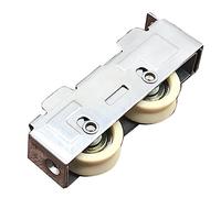 Double-wheel aluminum alloy doors and windows, stainless steel pulleys, door and window accessories, old window wheels, sliding sliding windows, wide and narrow track rollers ( Color : Narrow gauge )
