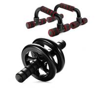 Double-Wheel, Manual Abdominal | Silent Rolling Mechanism, Manual Abdominal , Personal Fitness Training, For Fitness Beginners