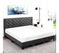 (Double, White) Diamond Fitted Cotton Single Double Bed Sheet