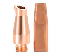 Double Wire Feed Guide Nozzle SAS+ Copper Welding Nozzle - For CQWY SUP21S, 1.0-2.0mm Flexible Diameter, Low Smoke Emissions, High-Temperature Resistant(1.2)