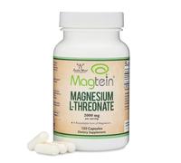Double Wood Magnesium L Threonate Supplement | 120 Capsules (30 Servings) High Strength Magnesium L Threonate (4 per Serving) 2000mg