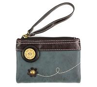 Double Zip Wallet, Indigo