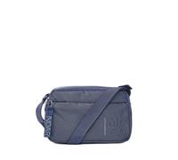 Double Zipper Expandable Shoulder Bag Mandarina Duck MD20 Bleu 18x28,5x11 cm