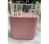 DoubleCare Automatic i Cord Knitting Machine, French Knitting Machine with 2 Rolls of Yarn and 1 Roll of 2M Iron Wire，Hands-Free Electric iCord Maker Tool，Fast DIY Craft Projects, Pink