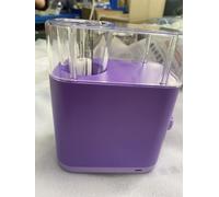 DoubleCare Automatic i Cord Knitting Machine, French Knitting Machine with 2 Rolls of Yarn and 1 Roll of 2M Iron Wire，Hands-Free Electric iCord Maker Tool，Fast DIY Craft Projects, Purple