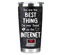 DOUBLECHILD Anniversary Birthday Gifts for Him - Gifts for Her - Gifts for Boyfriend, Husband - Wife Gifts - Gift for Wife, Girlfriend - Romantic I Love You Gifts - Couple Gifts - Tumbler 20oz