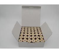 DOUBLELIN LCB-75D2 Prewound Bobbins, Size L, Black, 144 pcs